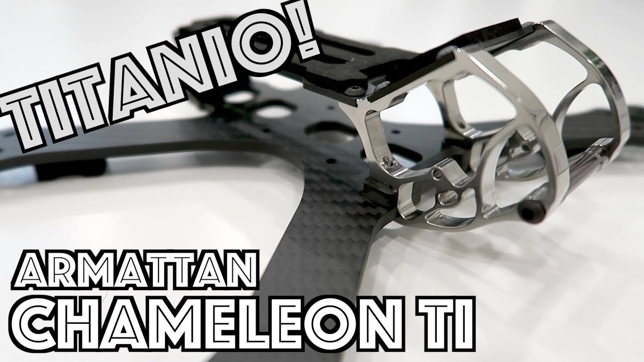 Mi NUEVO FRAME de FREESTYLE es de TITANIO! Armattan Chameleon Ti!