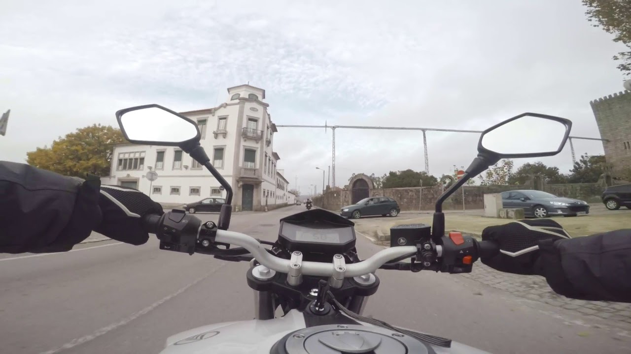 AKRAPOVIC IN  KEEWAY RKF 125 - GOPRO HERO 4 sennheiser MKE2