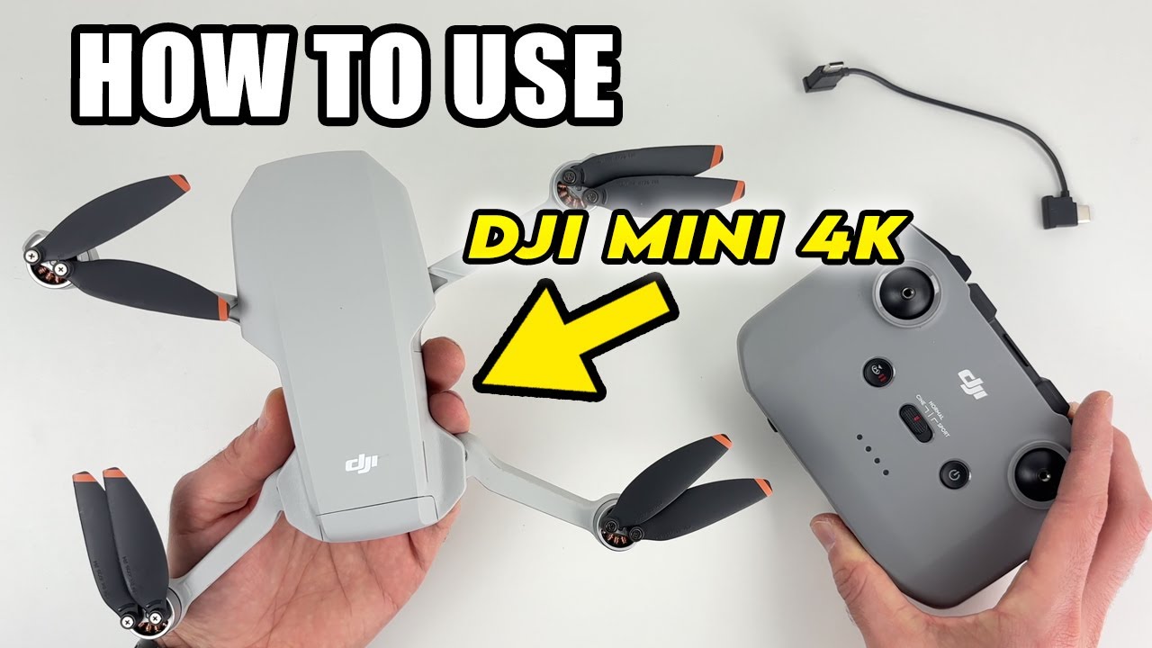 Как настроить и использовать DJI Mini 4K: пошаговое руководство