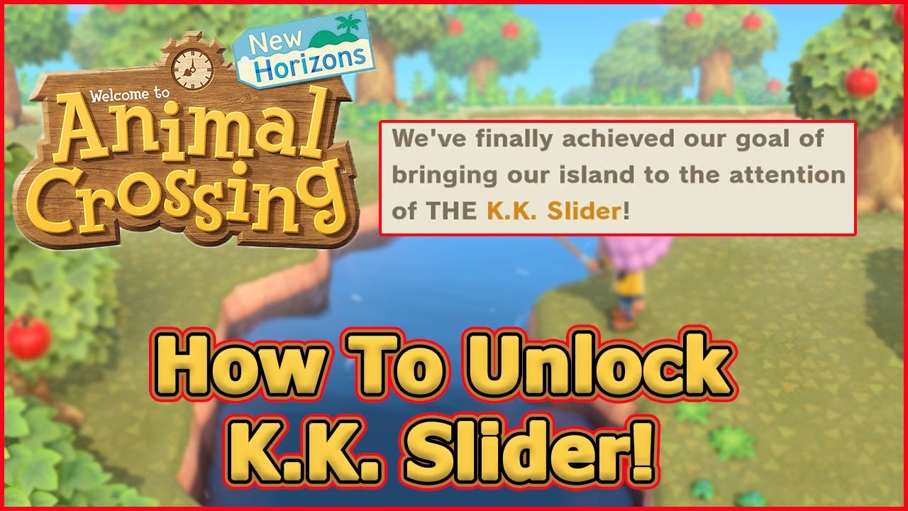 How To Unlock K.K. Slider! (Have Him Come To Island) - Animal Crossing: New Horizons Tips & Tricks