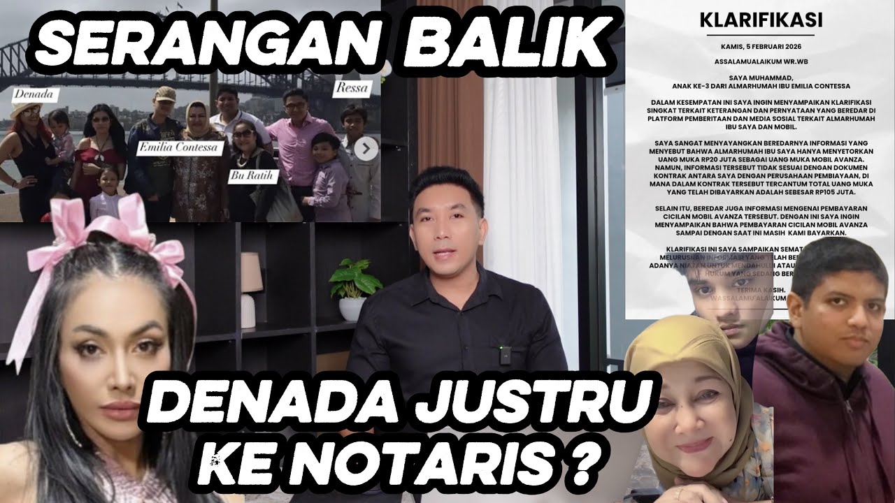 KEJUTAN !! DENADA SERBA SALAH ?? LEBIH PILIH KE NOTARIS AMANKAN H4RTA DIBANDING KE RESSA ??