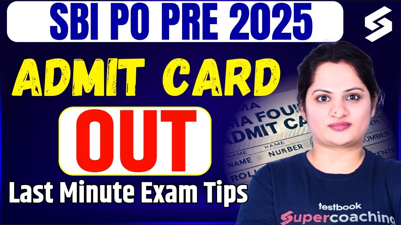 SBI PO Admit Card 2025 | SBI PO 2025 Admit Card Out | How to Download SBI PO Admit Card 2025
