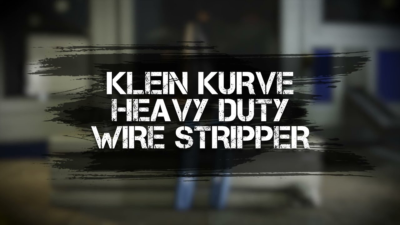 Watts New: Klein Kurve Heavy Duty Wire Stripper