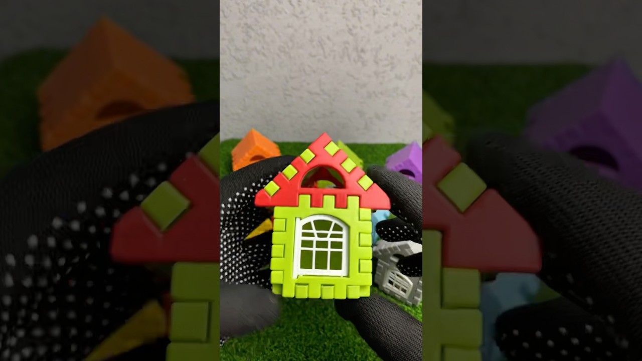 Today we built a house for Vineria. 