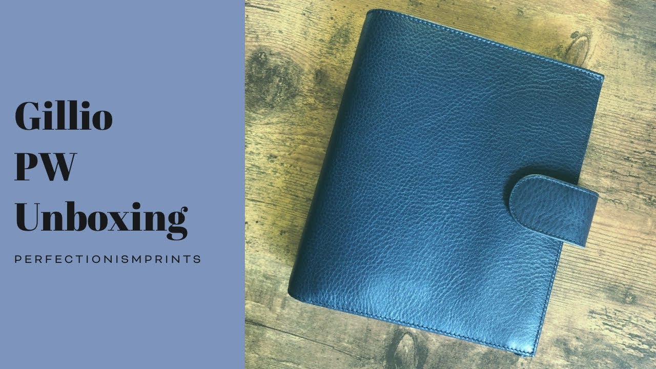 Gillio Unboxing: Personal Wide Compagna in Royal Blue