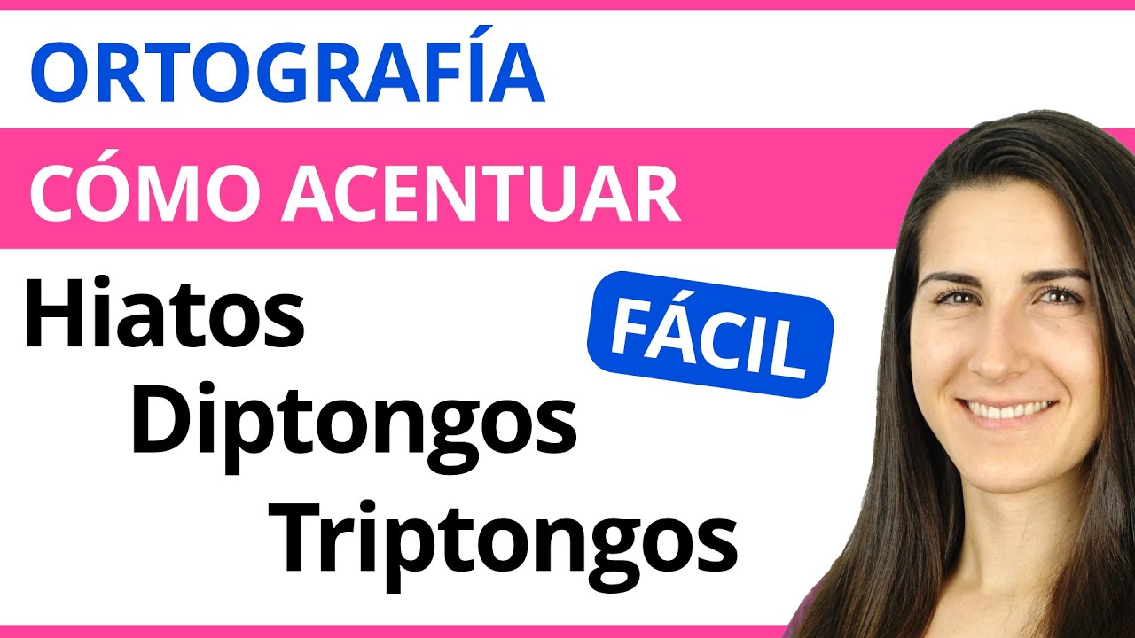 ACENTUACIÓN de Diptongos, Triptongos e Hiatos 🔠