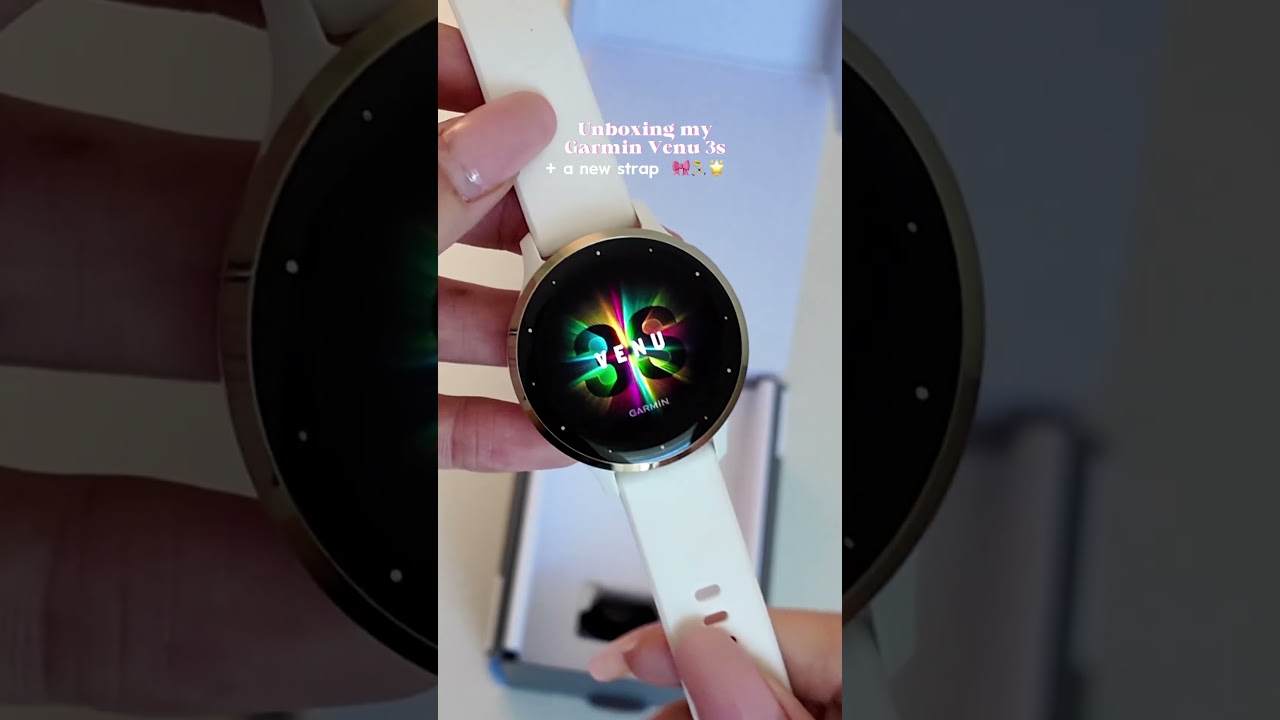 Garmin Venu 3s unboxing in Ivory #garmin #Happypurhase #Venu3s
