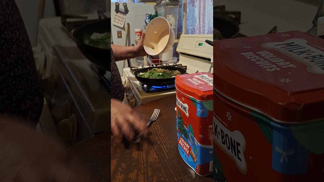 Huevos con espinaca
