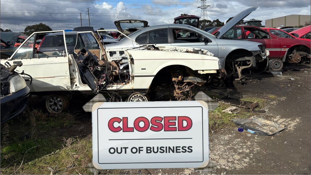 CAR WRECKERS CLOSED FOREVER! LAST WALK THROUGH AT IMLACHS