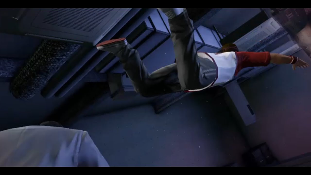 kiryu throws a man 40 feet (yakuza)
