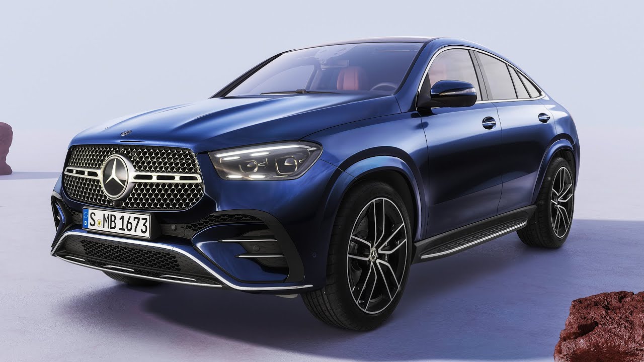 NEW 2024 Mercedes GLE Coupe facelift – Exterior and Interior