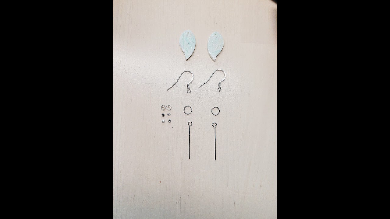 Polymer Clay Tutorial - Dangle Earrings
