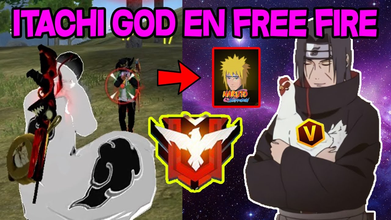 LLEGÓ LA MEJOR COLABORACIÓN!!! ITACHI GOD EN FREE FIRE!!! EL MANUAL DEL CAMPERO #91