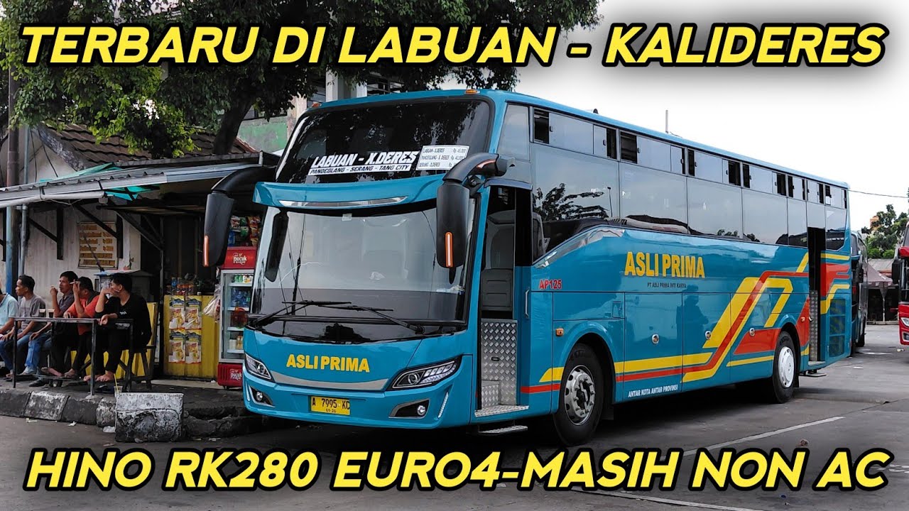Terbaru Asli prima Labuan - Kalideres | Kini pakai armada mesin belakang Hino RK280 euro4