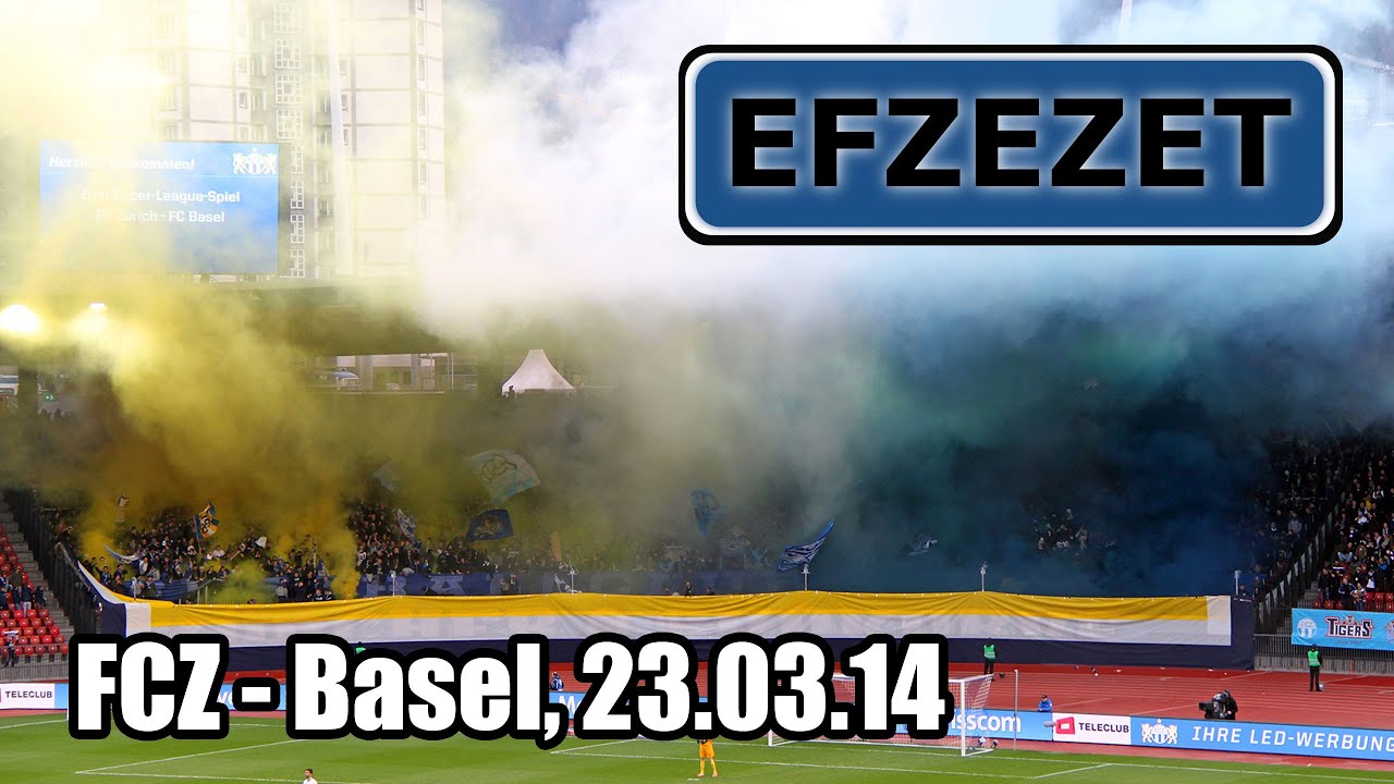FCZ - Basel, Choreo und Rauch