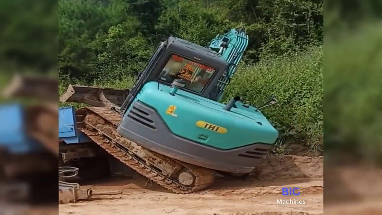 10 Extreme Dangerous Idiots Excavator Operator Skill   Fastest Climbing Excavato