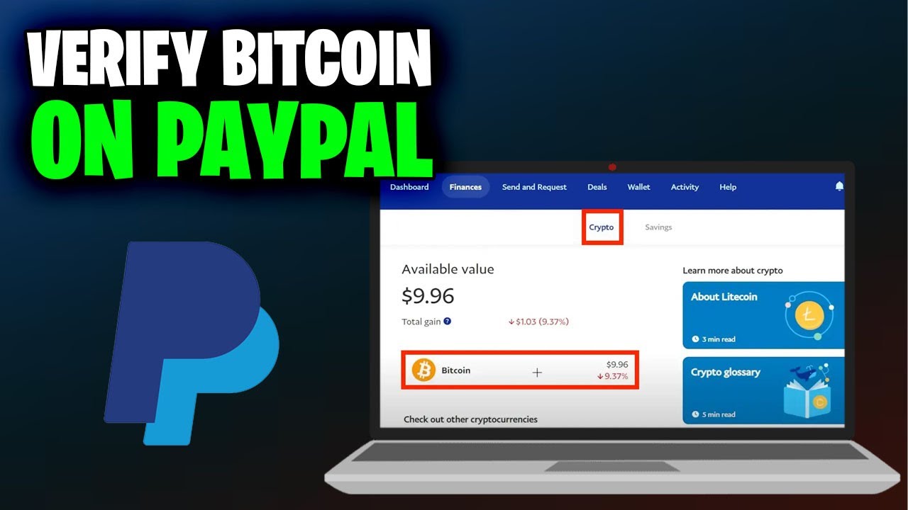 How To Verify Bitcoin on Paypal Account (Full 2025 Guide)
