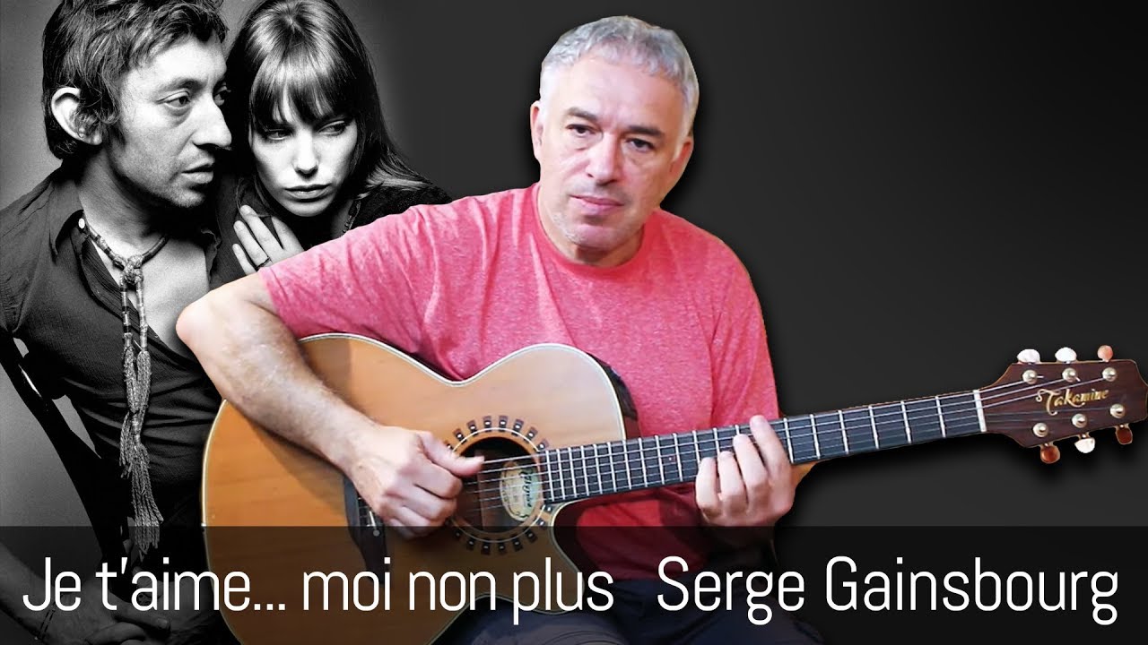 Je t'aime... moi non plus, Fingerstyle Guitar, Jake Reichbart, lesson available! ￼