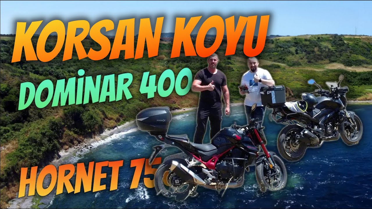 DOMINAR 400 VE HONDA HORNET 750 MOTOVLOG | BURSA KORSAN KOYU