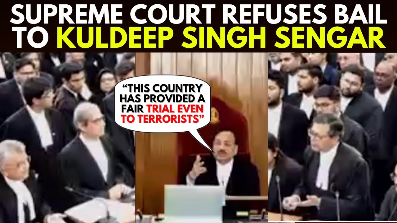 WATCH: Supreme Court Bench Led By CJI Surya Kant Refuses Bail To Kuldeep Singh Sengar | Unnao | UP