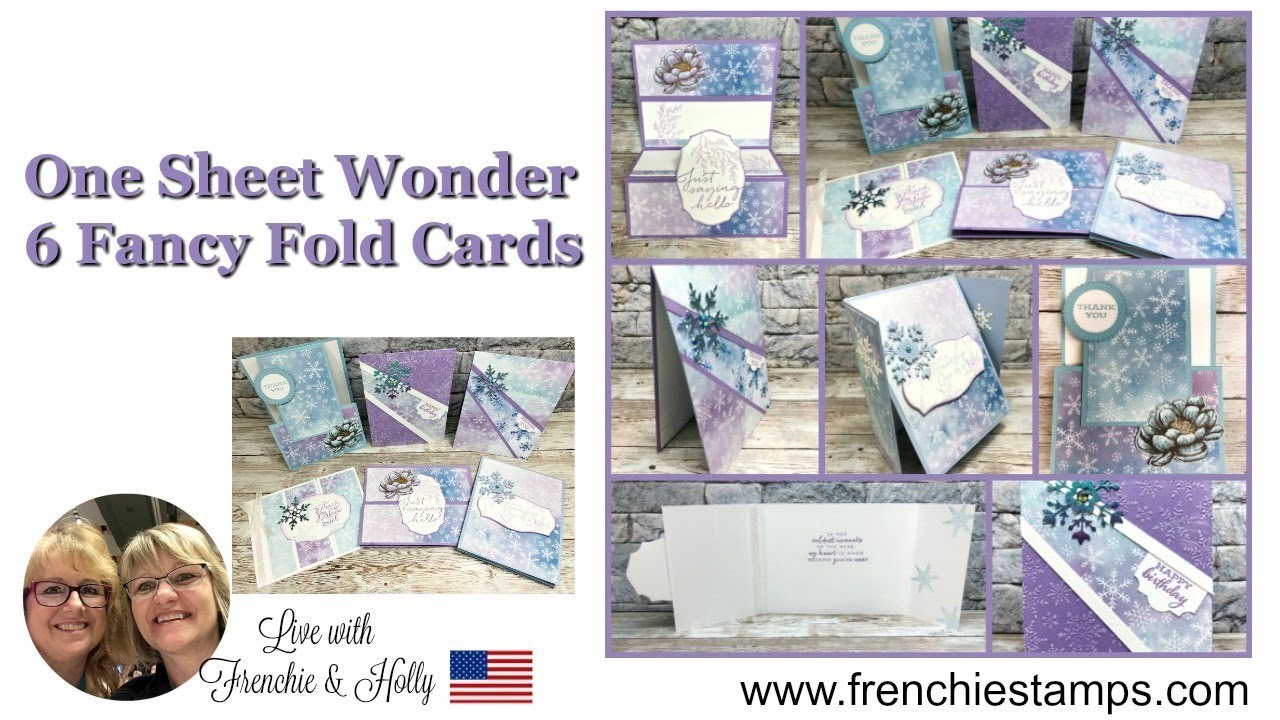 One Sheet Wonder Fancy Fold