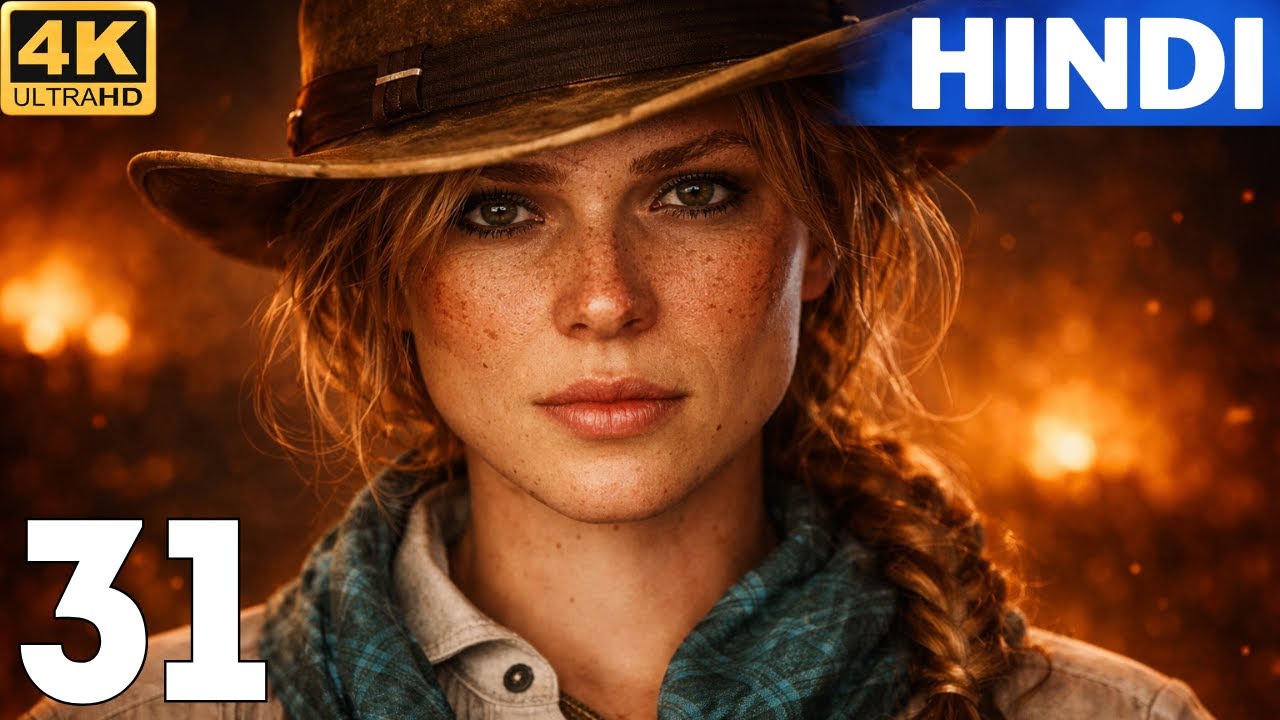 RDR2 Hindi Gameplay Part 31 - Arthur ने अपनी जान पर खेलकर John को बचाया 💔Jail Break 😨 Visiting Hours