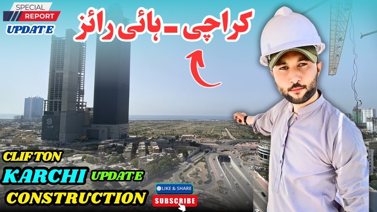 Karachi Construction vlog | High Rise Raft & Column Layout