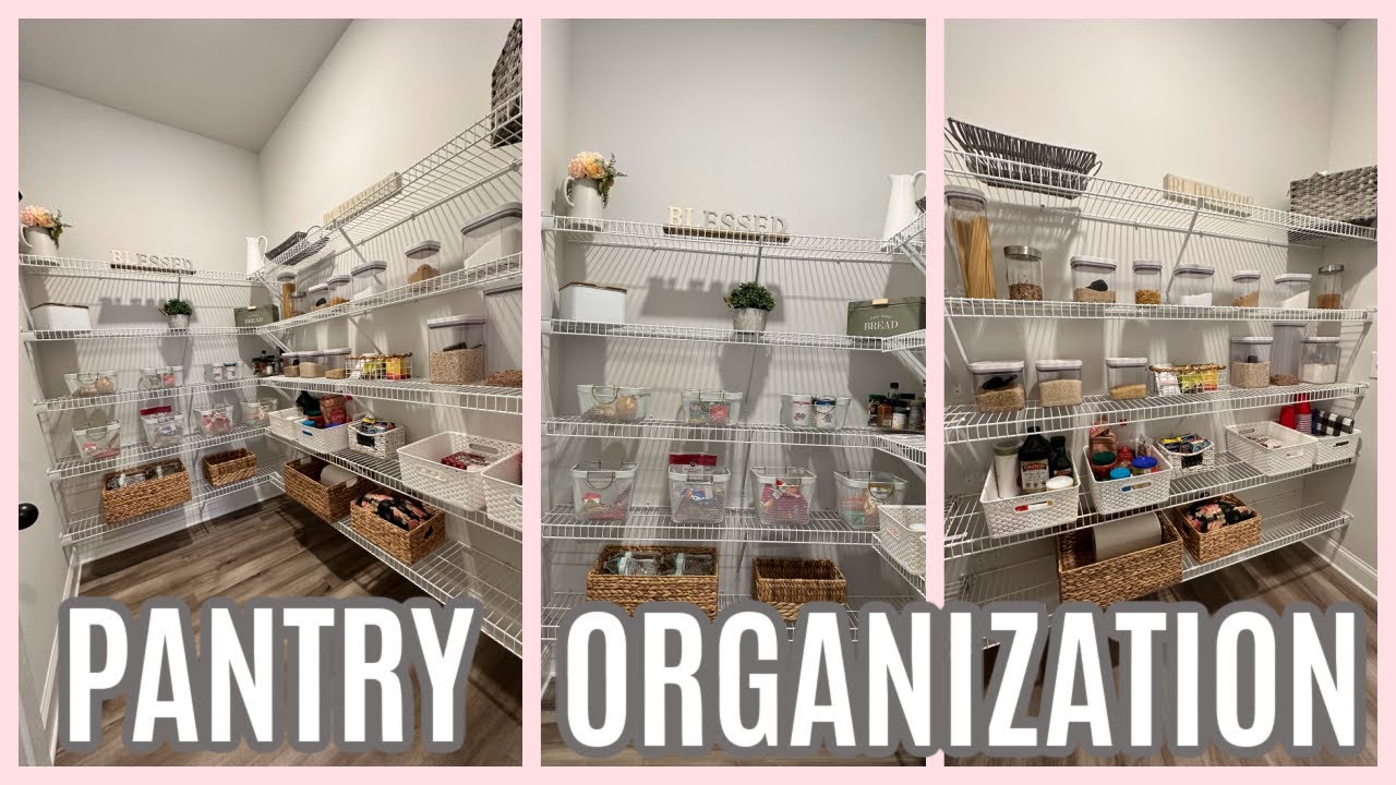 PANTRY ORGANIZATION | HOW TO ORGANIZE YOUR PANTRY