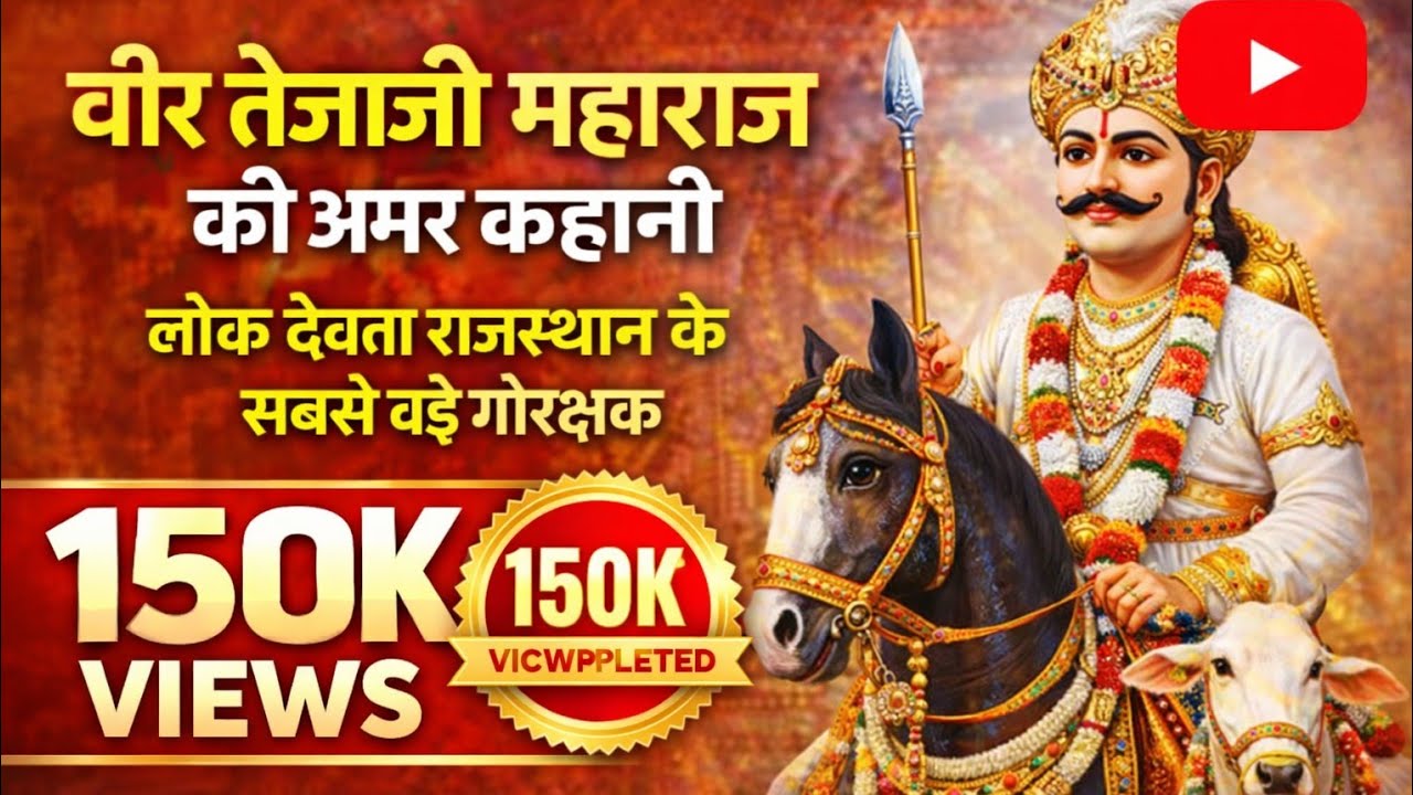 Veer Tejaji Maharaj || वीर तेजाजी महाराज की अमर कहानी || लोक देवता राजस्थान के सबसे बड़े गौरक्षक