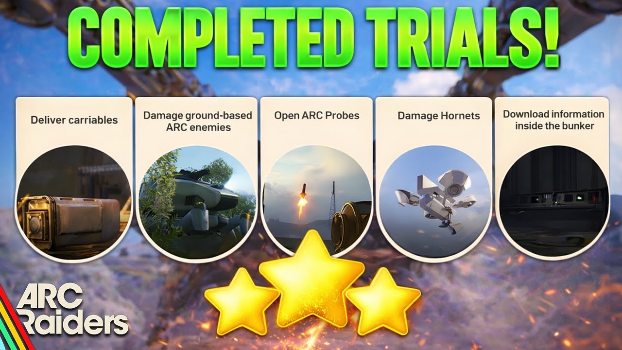 CAN WE COMPLETE THE TRIALS IN ONE DAY ON ARC RAIDERS?