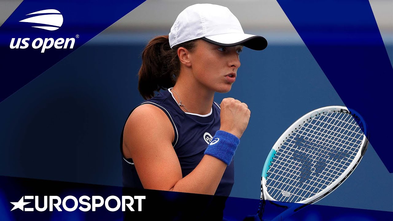Rewelacyjna Iga ŚWIĄTEK WYGRYWA z Loeb | Tenis #USopen - skr&oacute;t meczu