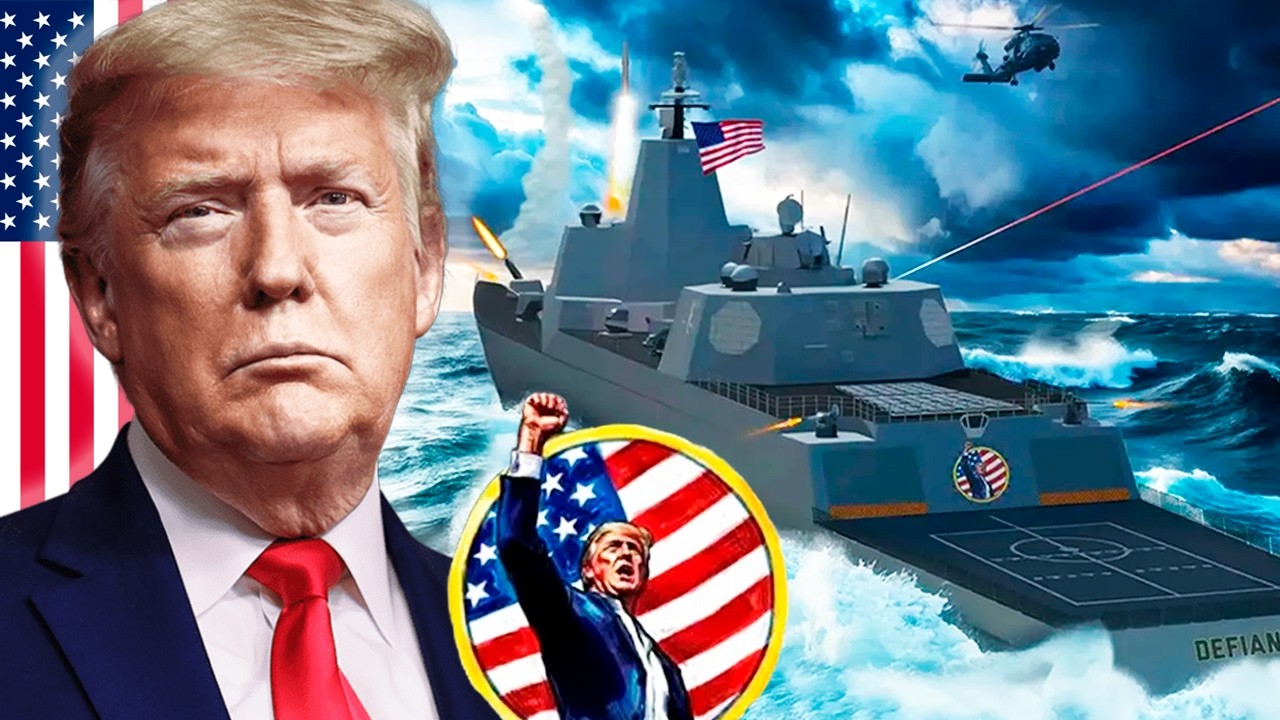 ⚓🇺🇸 CLASE TRUMP: El Proximo ACORAZADO GIGANTE de EE.UU. ¿REVOLUCIÓN NAVAL o destinado al FRACASO?