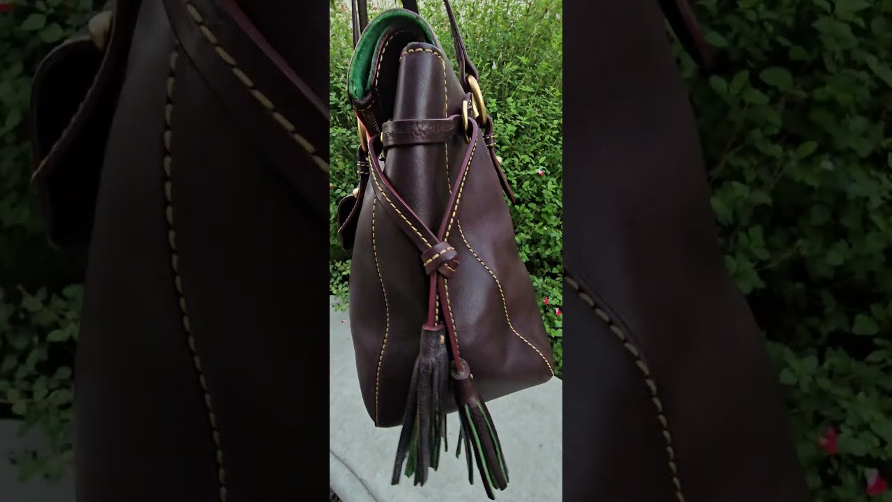 Dooney and Bourke Florentine Smith Bag Large Leather Tote 