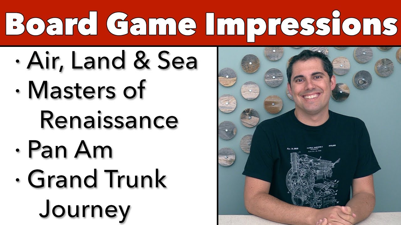 Impressions: Air, Land & Sea, Masters of Renaissance, Pan Am, & Grand Trunk Journey