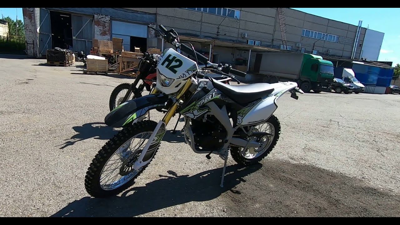 Краткое сравнение недорогих эндуро FIGHTER 250 и CROSSMASTER 250.