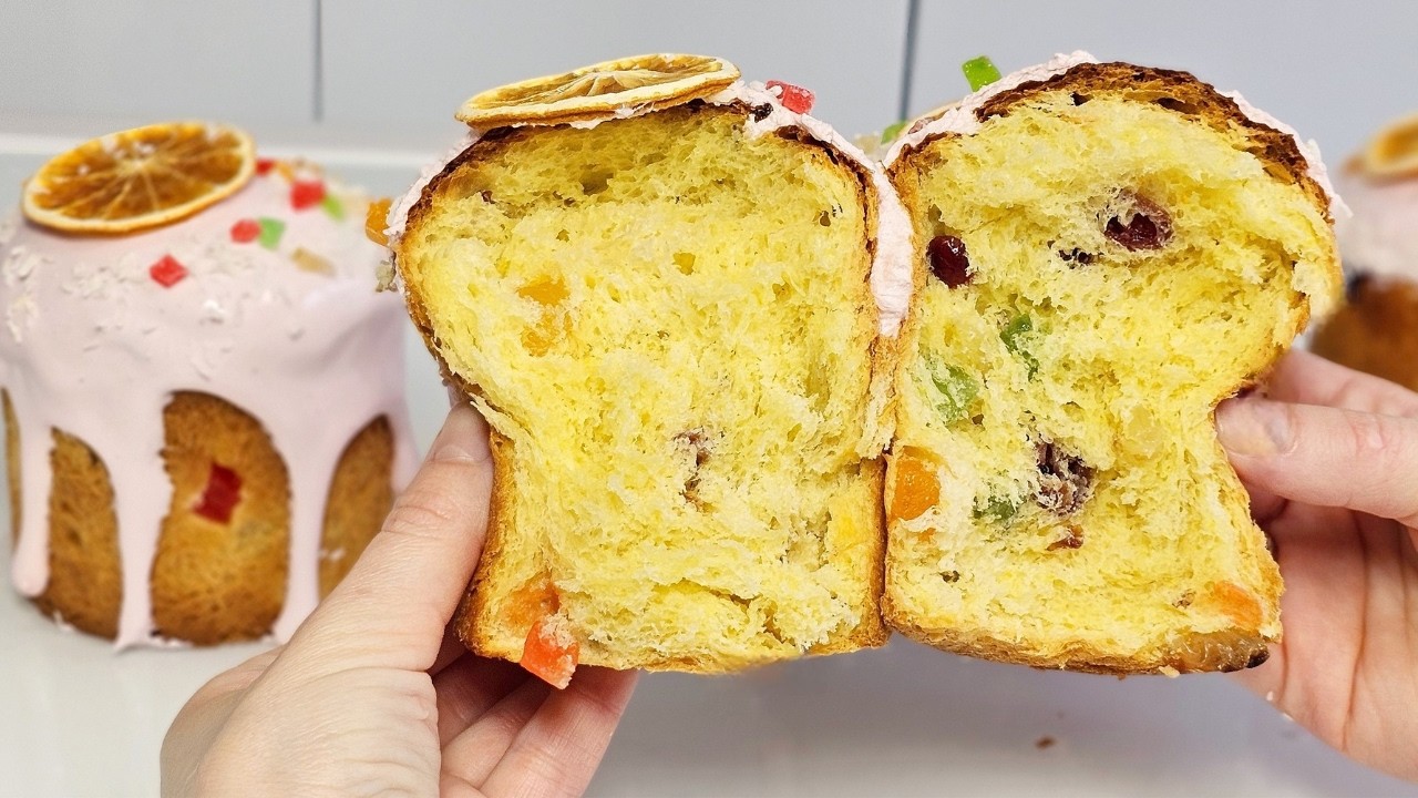 НЕ Рецепт а СОКРОВИЩЕ!!7 ДНЕЙ КАК ПУХ!!ЗАВАРНОЙ СЛИВОЧНЫЙ КУЛИЧ Сочный!!