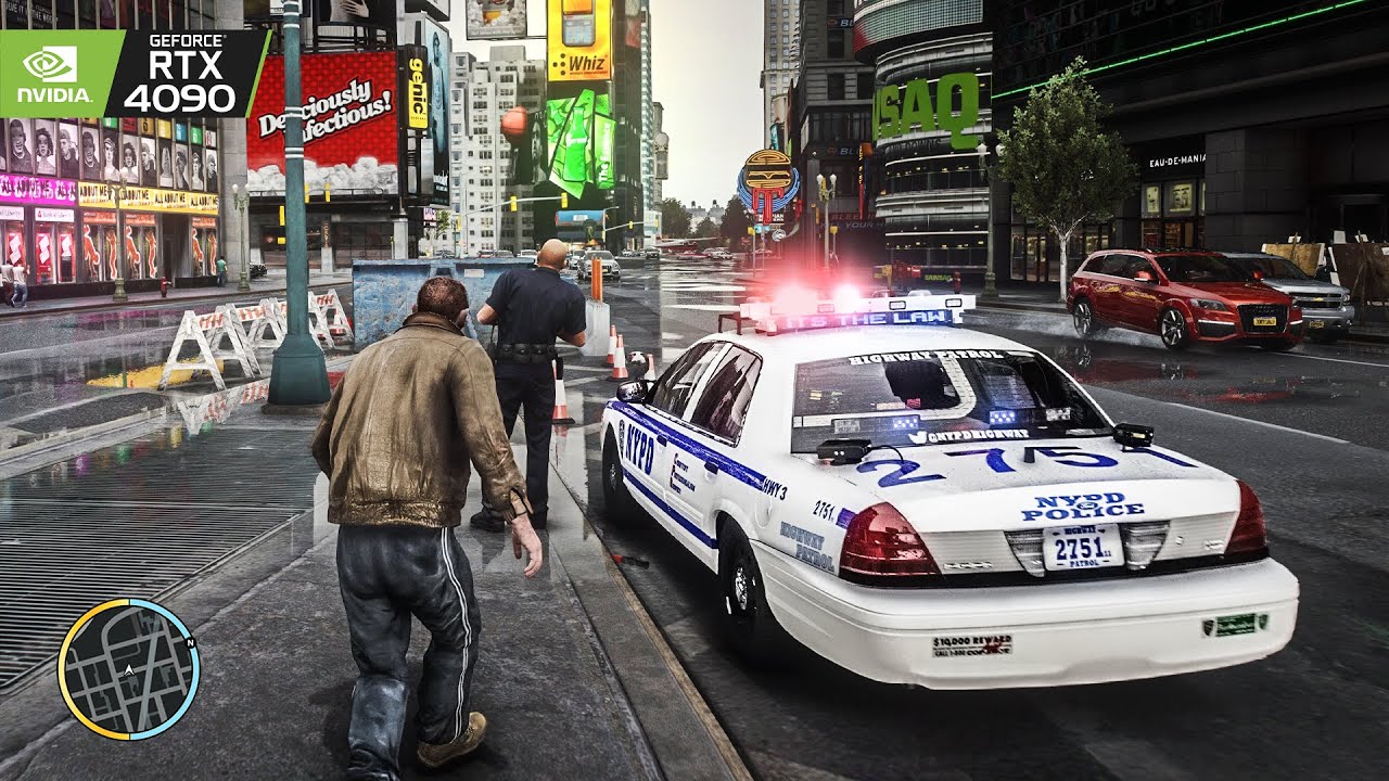 ◤ GTA 6 Graphics — New York City Action & Free-Roam Gameplay - GTA 5 Maxed-Out i9 13900k & RTX 4090