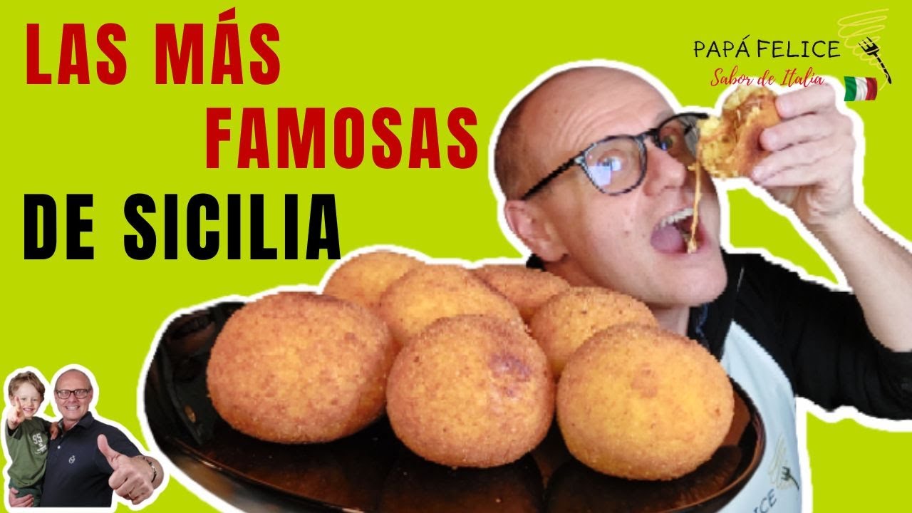 🇮🇹 Descubre cómo preparar los ARANCINI Sicilianos. ¡Receta de familia!