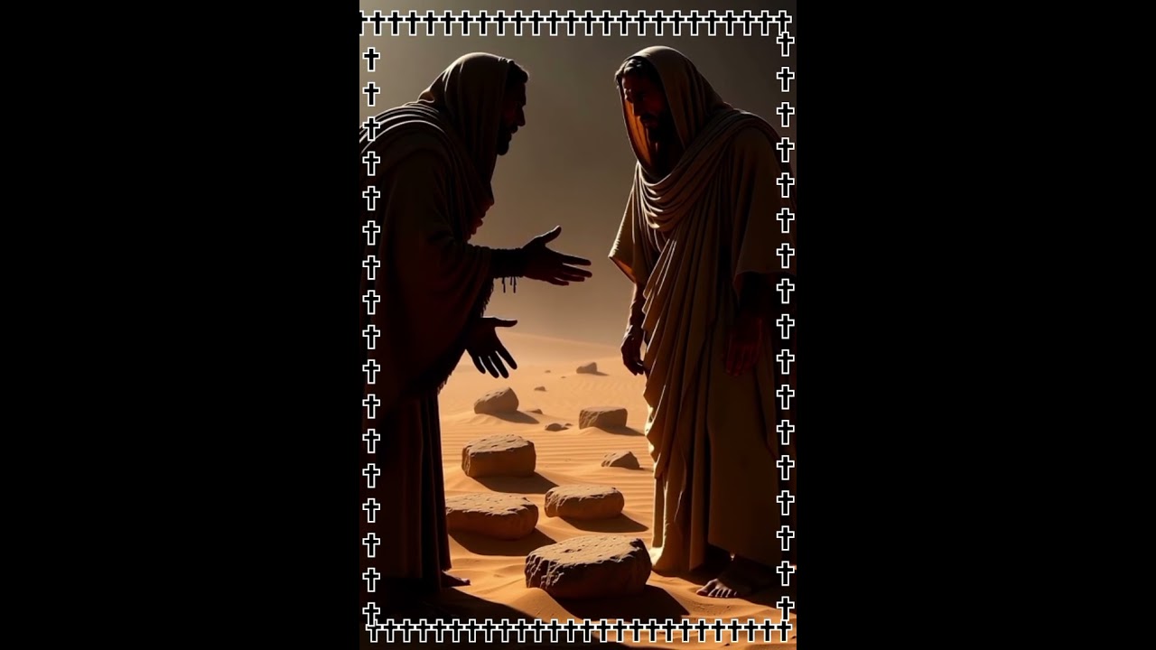 “शैतान की परीक्षा और यीशु मसीह की विजय”  