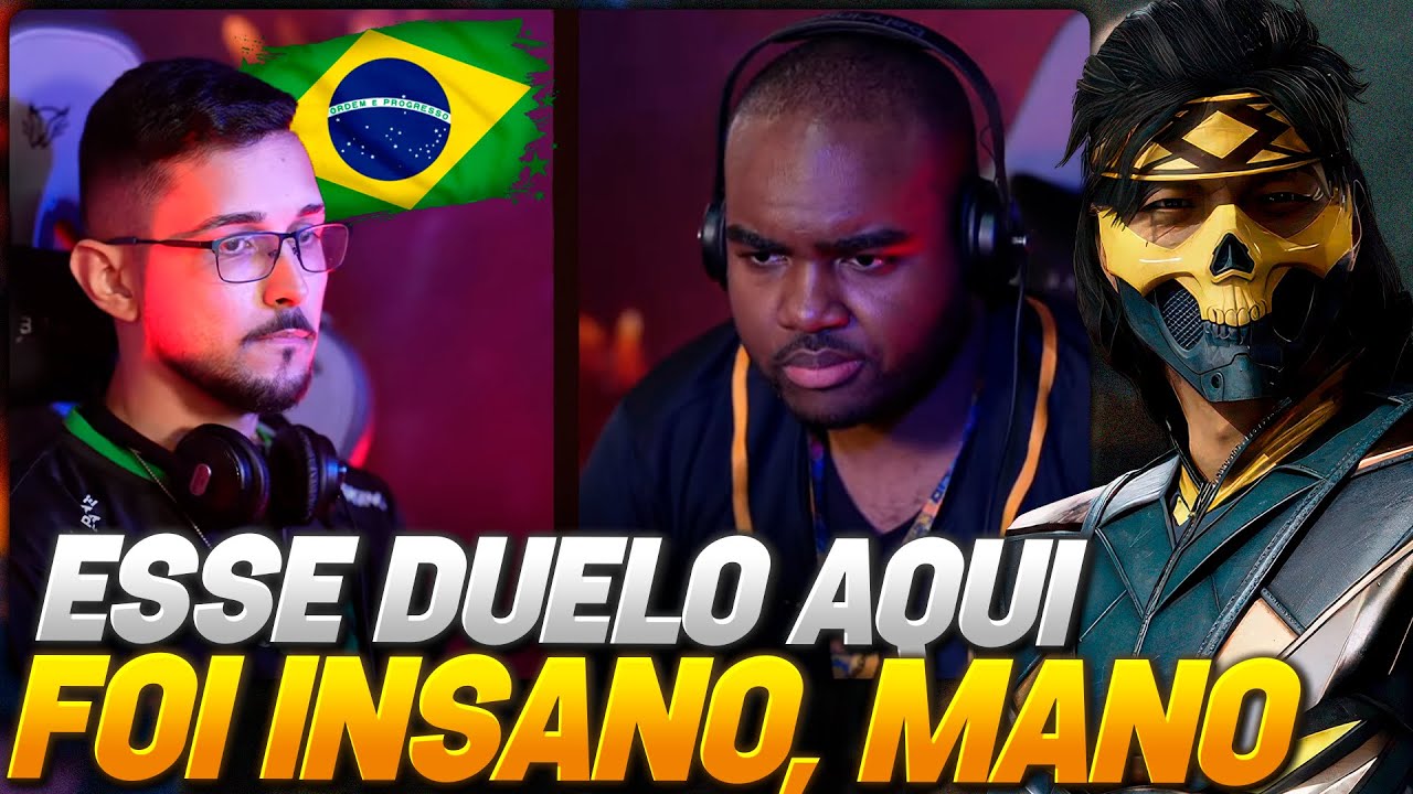 BRUTO! O BARATO foi LOUCO entre LAVENDER vs GRR no FINAL KOMBAT do MORTAL KOMBAT 1