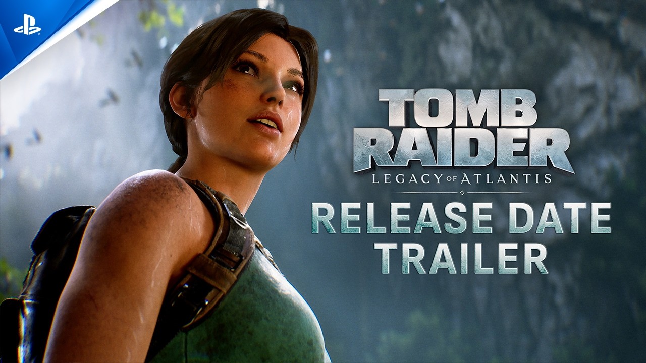 Tomb Raider: Legacy of Atlantis - Release Date Trailer | PS5 Games