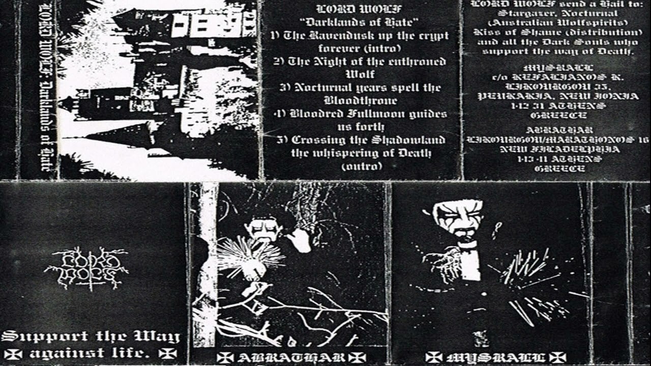 Lord Wolf - Darklands of Hate (Full Demo 1998)