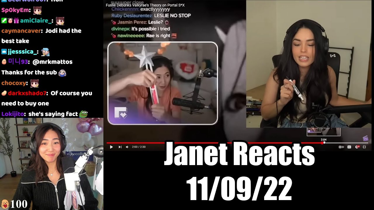 [Janet Reacts] Debunking Rae and Leslie! OfflineTV and Friends Videos! (Oct 20 - Oct 28, 2022)