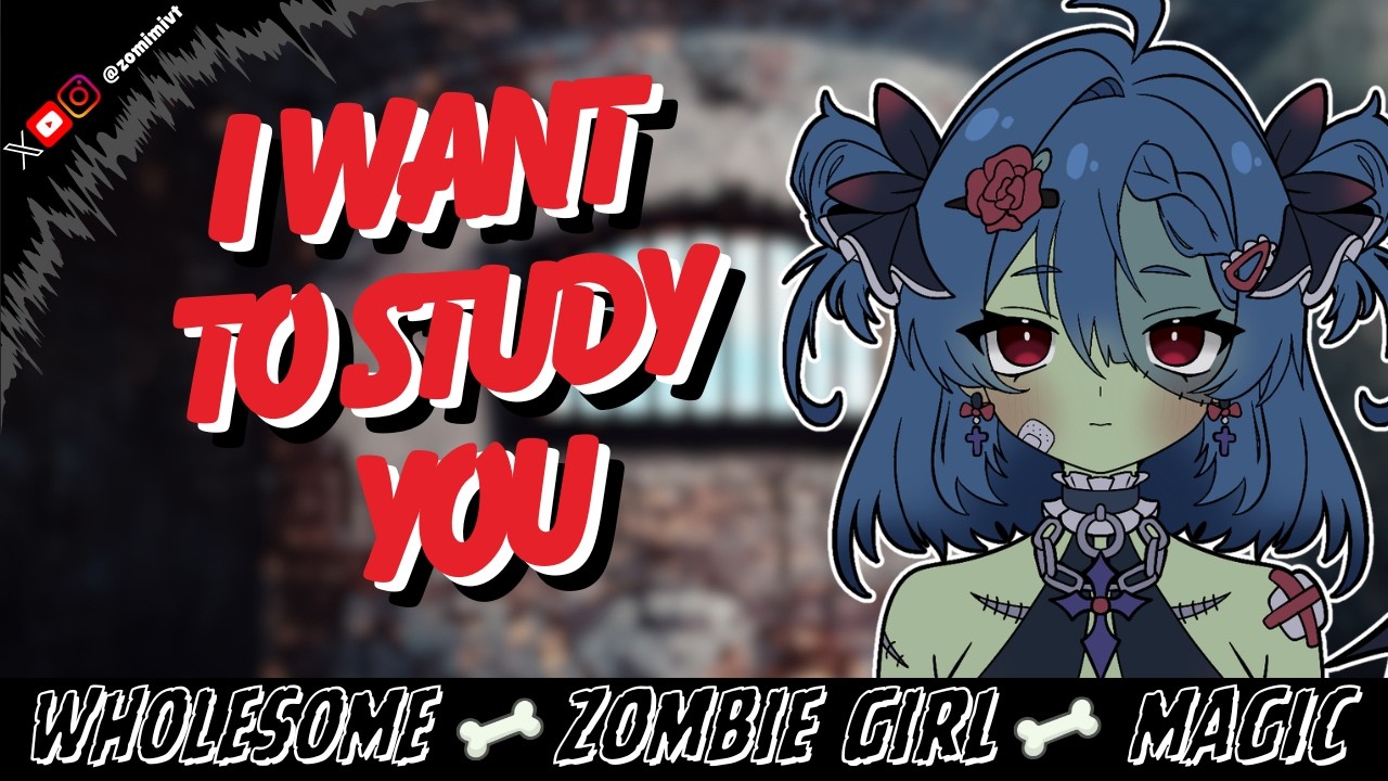 Intelligent Zombie Wants to Study You 🧟‍♀️| ASMR RP [Wholesome] [F4A] [SFW]
