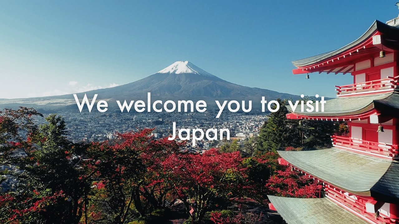 We welcome you to visit Japan