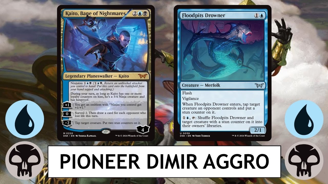MTG Pioneer Dimir Aggro - I Только Мета Колода По Запросу...