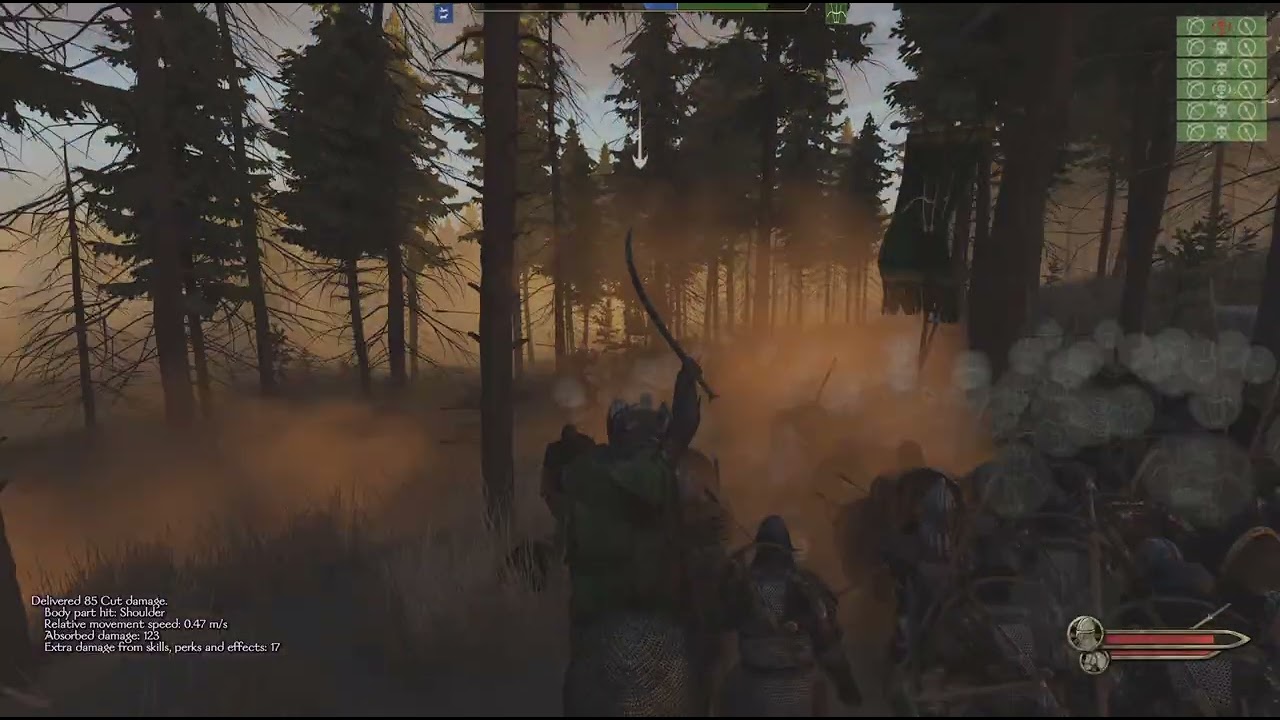 Urien the Giant and 300 Troops Destroy 750 Sturgians in Mount & Blade II: Bannerlord