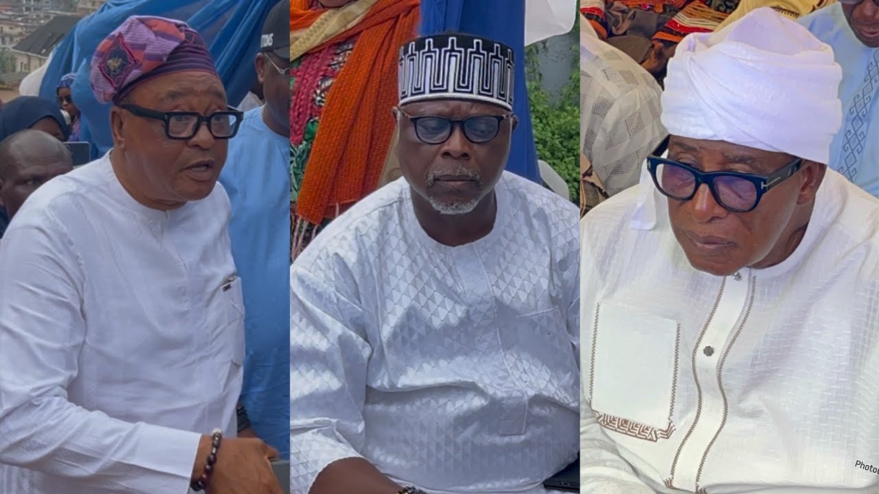 JIDE KOSOKO, DELE ODULE, SHOLA KOSOKO SURPRISED OGA BELLO AT HIS ANNUAL RAMADAN LECTURE 