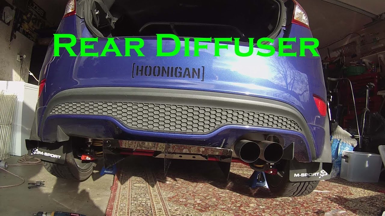 Fiesta ST Aeroflow Diffuser install