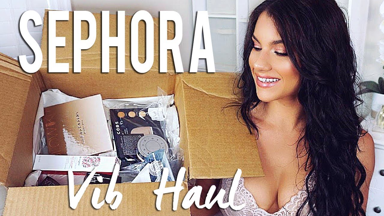 SEPHORA VIB SALE HAUL 2018! | Kayleigh Noelle